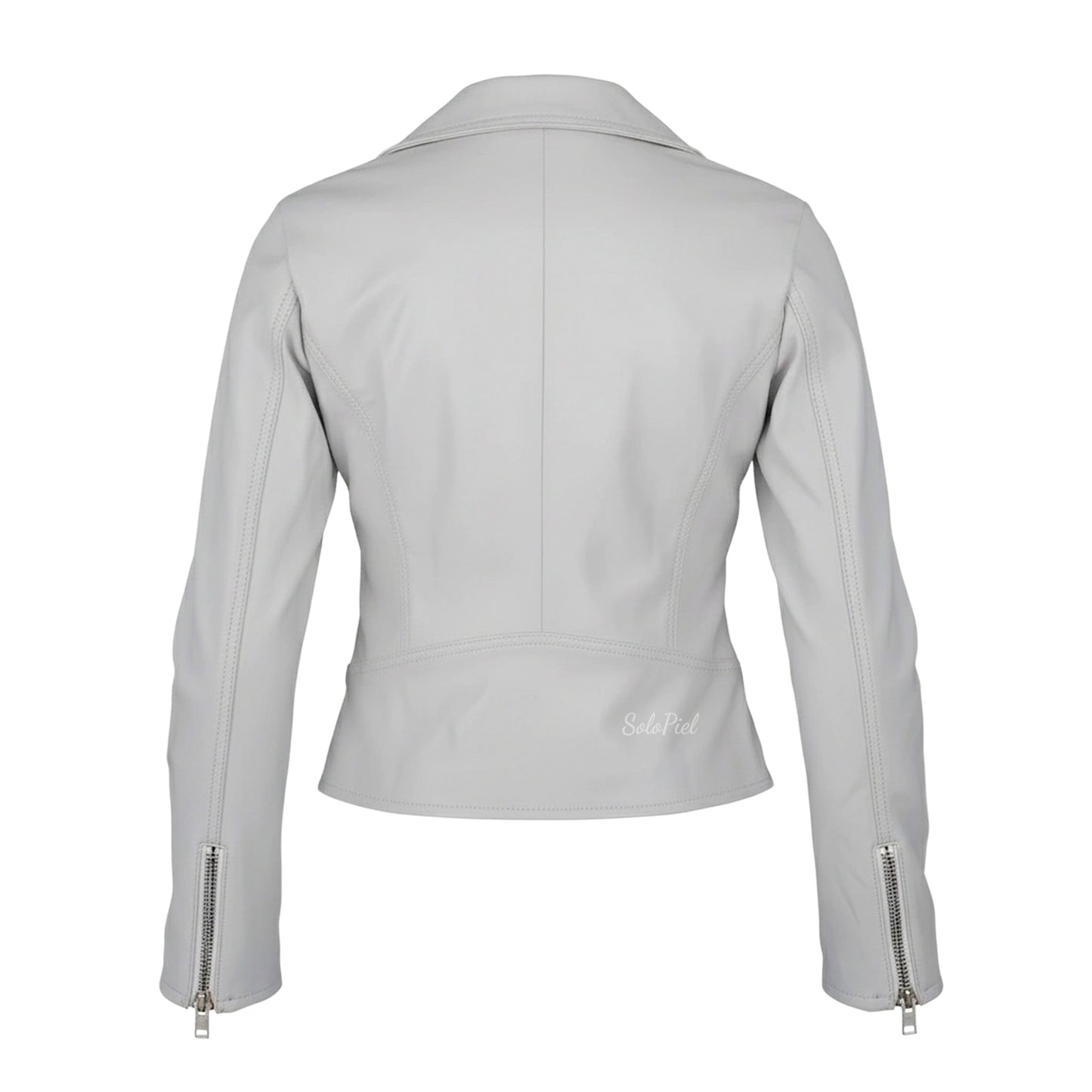 Chamarra de Piel Para Dama Rockerita