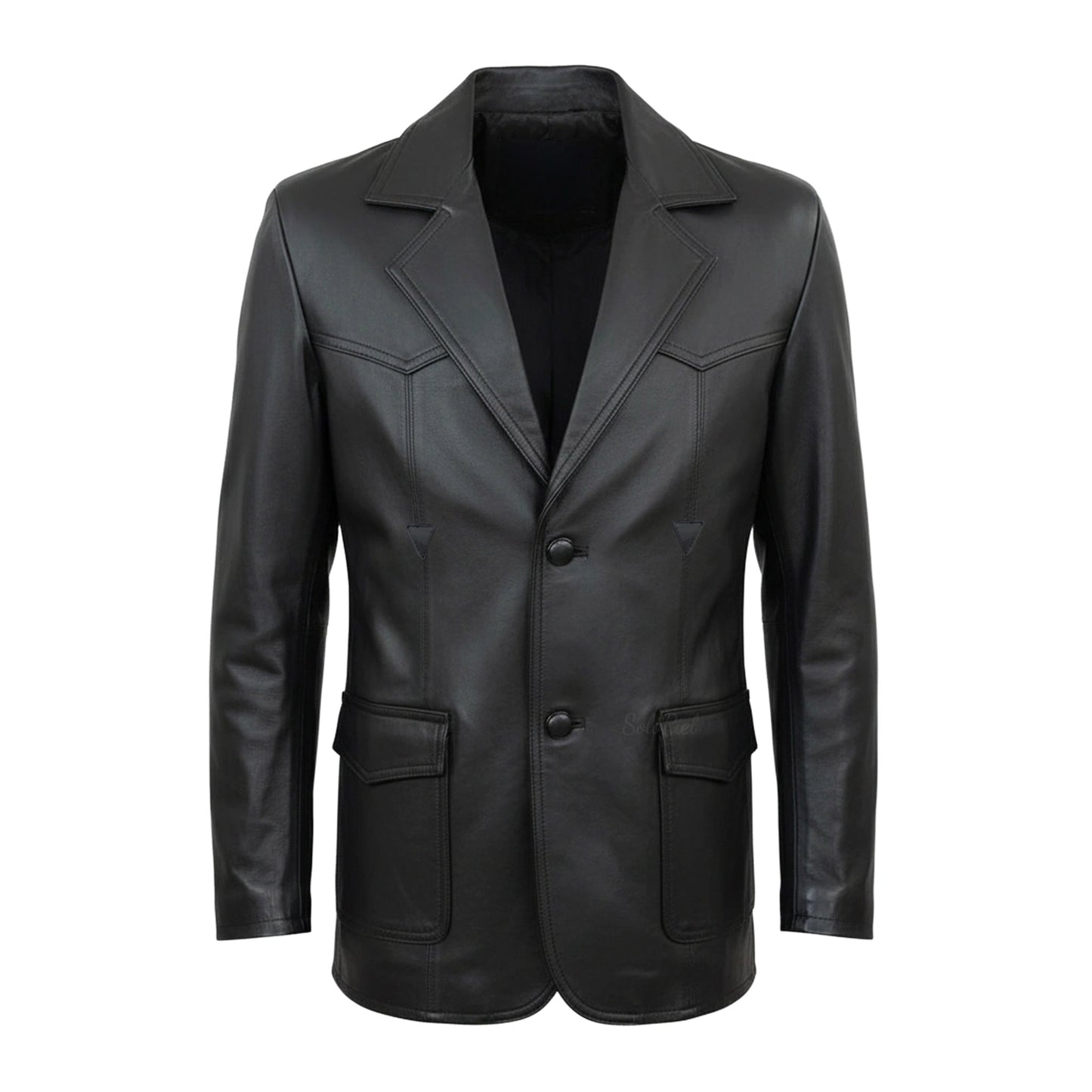 Saco Vaquero de Piel de Borrego para Caballero