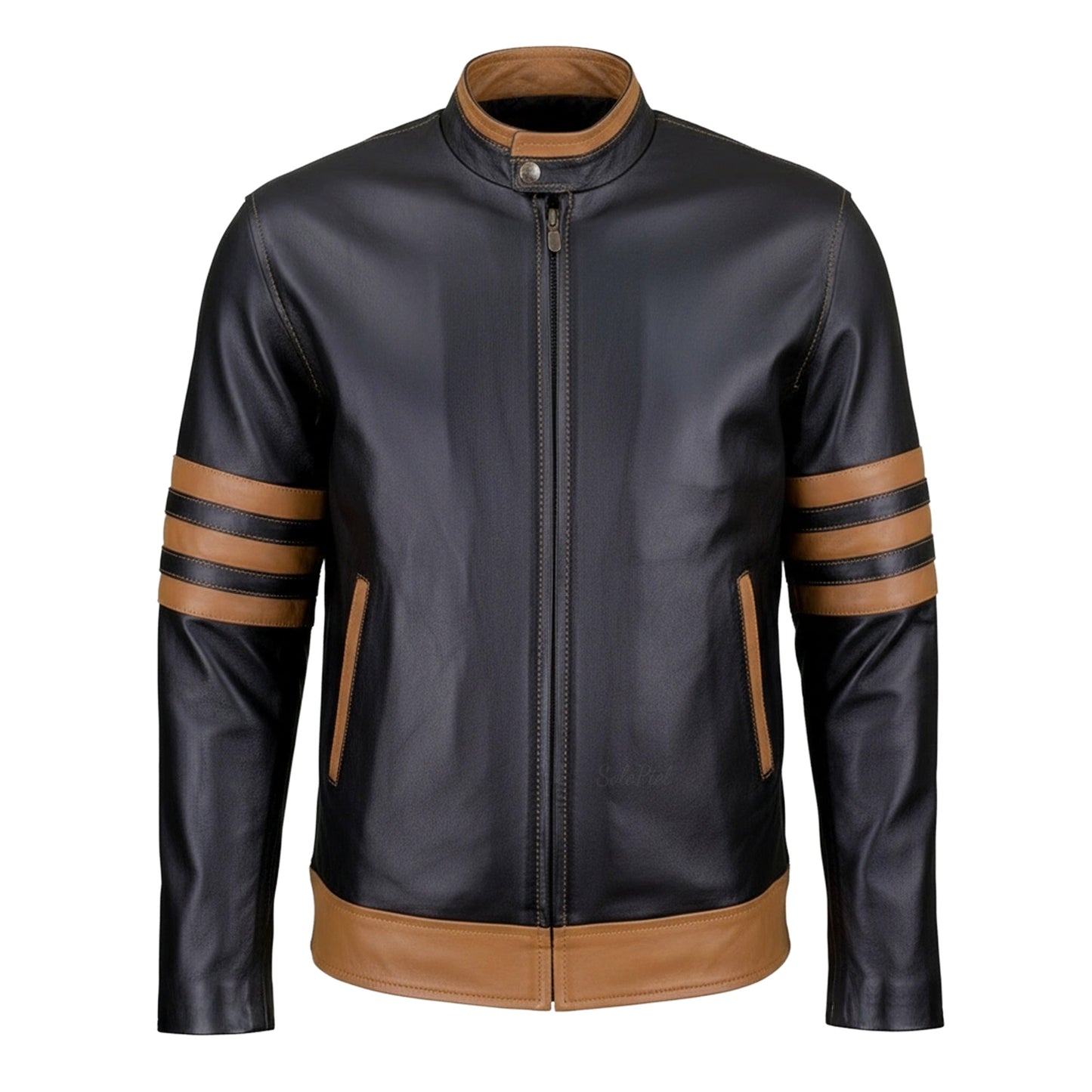 Chamarra de Piel de Borrego para Caballero Estilo Wolverine