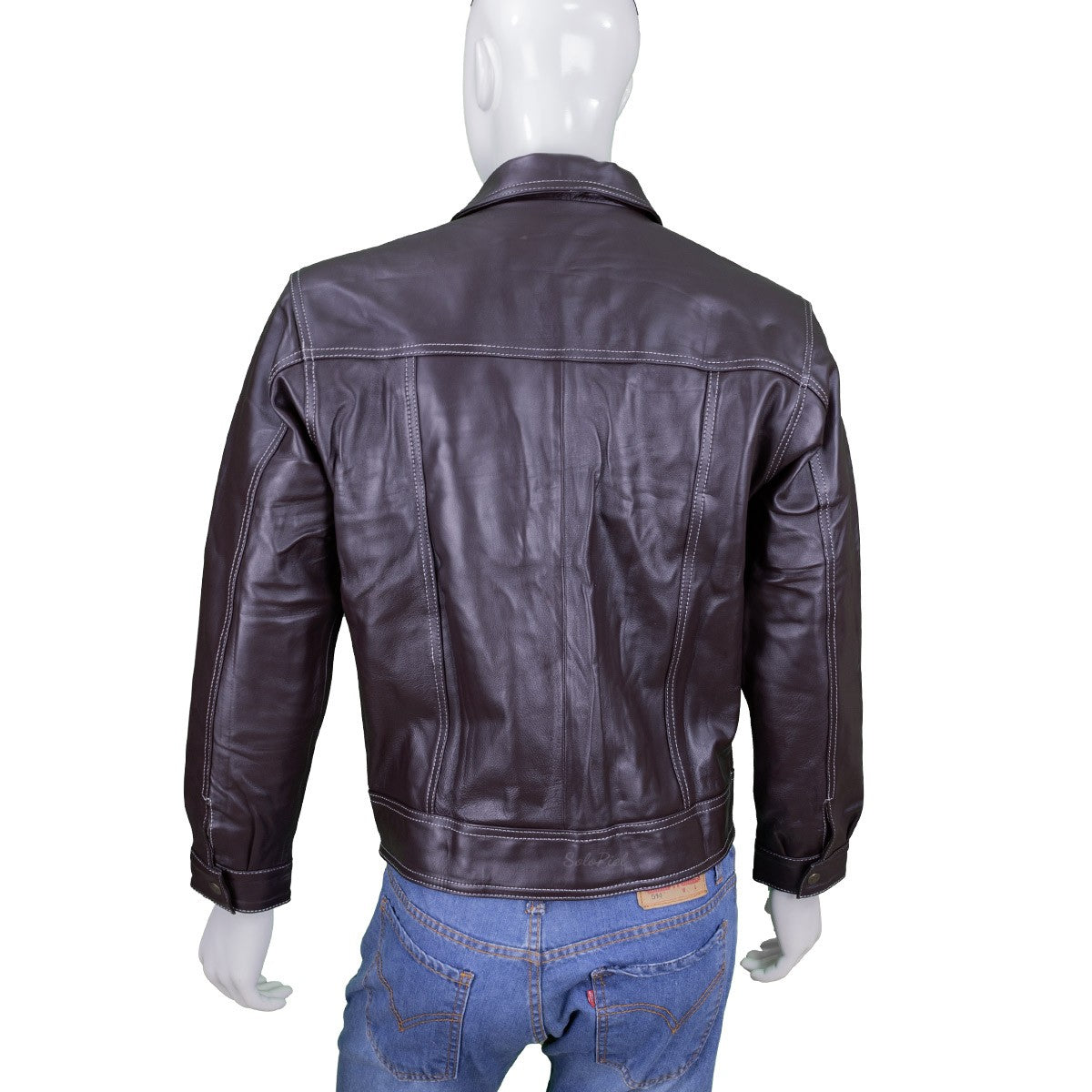 Chamarra piel levis online hombre