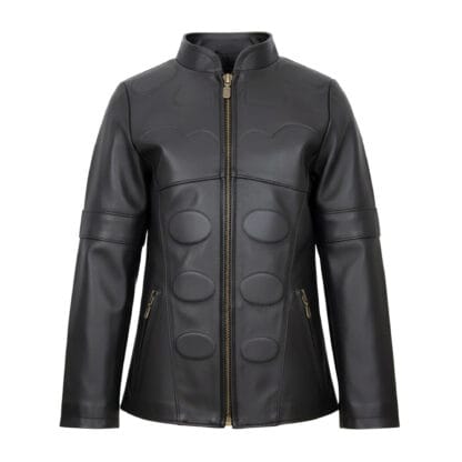 Chamarra de Piel Estilo Batman Para Niño Corte Regular