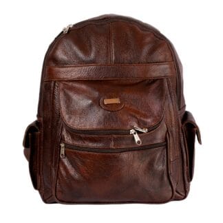 Mochila Backpack de Piel con Hombrera Cruzada | Solopiel Cuero Genuino